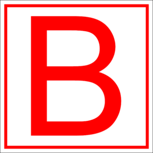 Pictogram Droge Blusleiding- bordje vlak 20x25cm (Binnen)