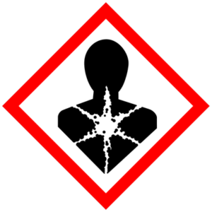 Pictogram - Kankerverwekkend Bordje 25x25cm