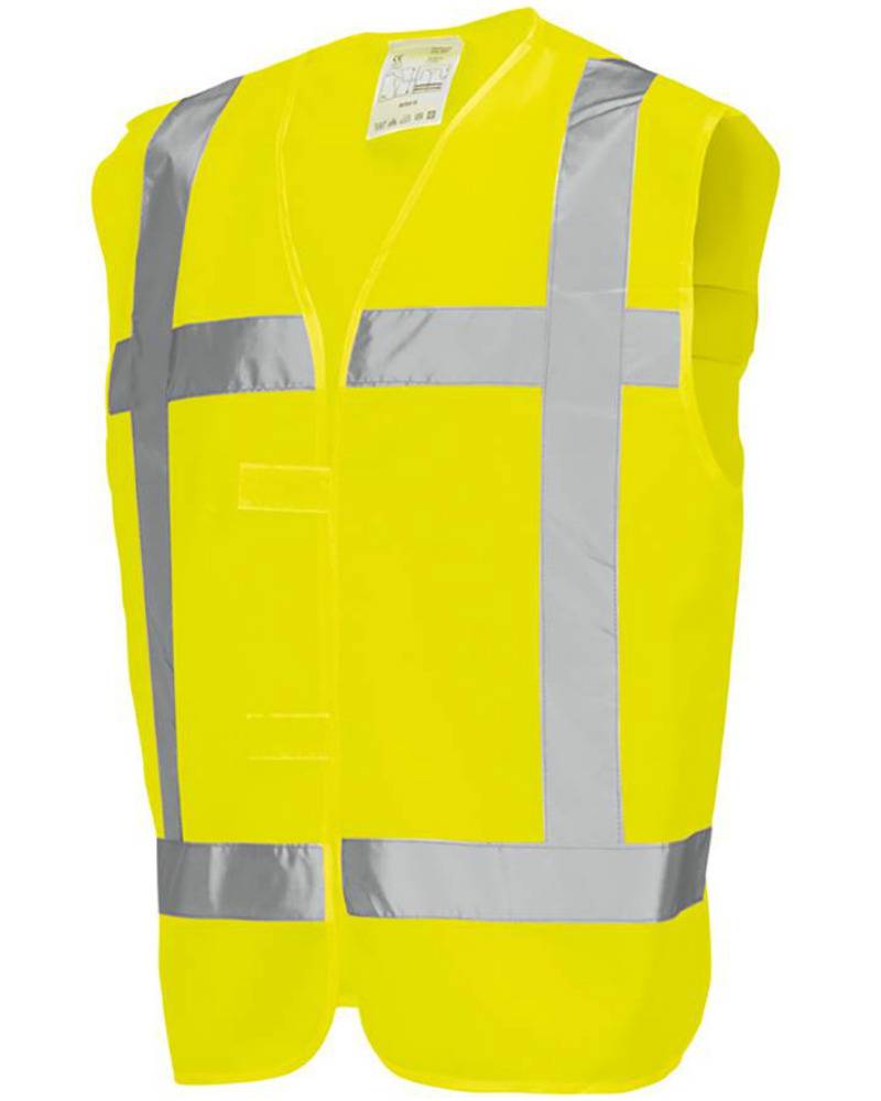 Veiligheidsvest Geel met Opdruk-BHV-0
