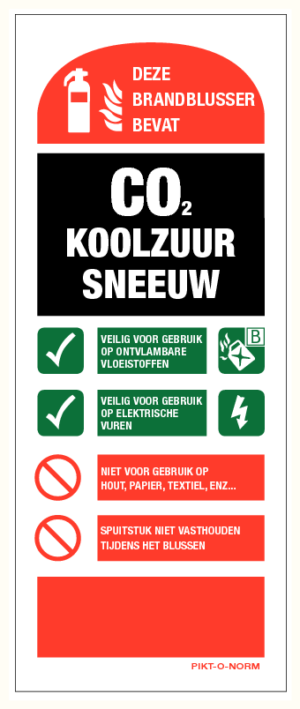 Gebruiksaanwijzing CO2 Blusser
