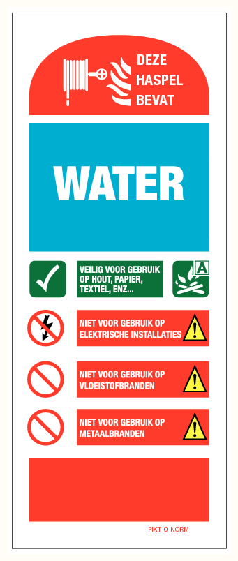 Gebruiksaanwijzing Brandslanghaspel